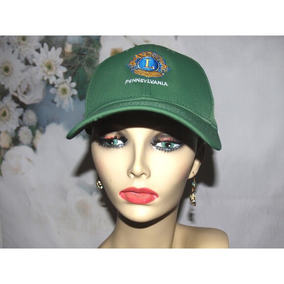 Lions Club International Pennsylvania Hat Heavy Duty Embroidered Vintage RARE - Picture 7 of 7